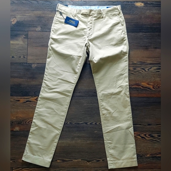 Ralph Lauren Other - NWT Polo Ralph Lauren Khaki Slim Fit Stretch Pants ~ sz 34x34